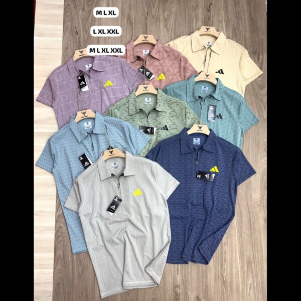 ADIDAS POLO ZIPPER