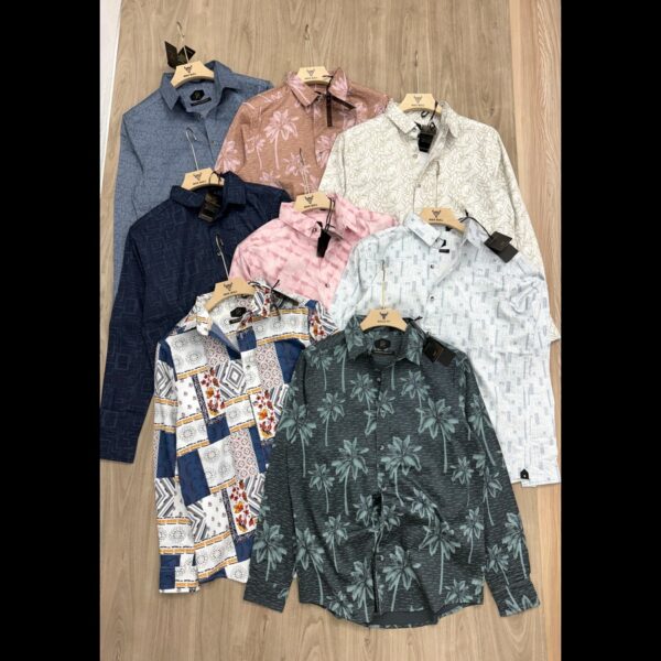 RARE RABIT FULL SLEEVE SHIRT WITH CANVAS COLLAR