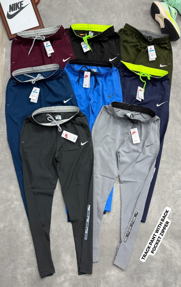NIKE NS LYCRA BACK ZIPPER TRACKPANT