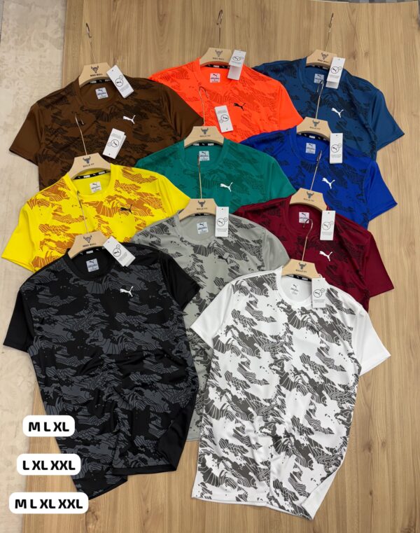 PUMA PRINTED ROUND NECK