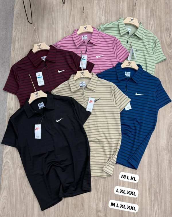 NIKE ZIPPER POLO