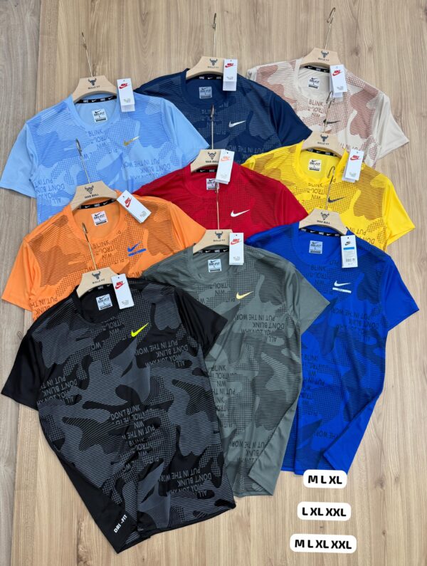 NIKE PRINTED ROUND NECK