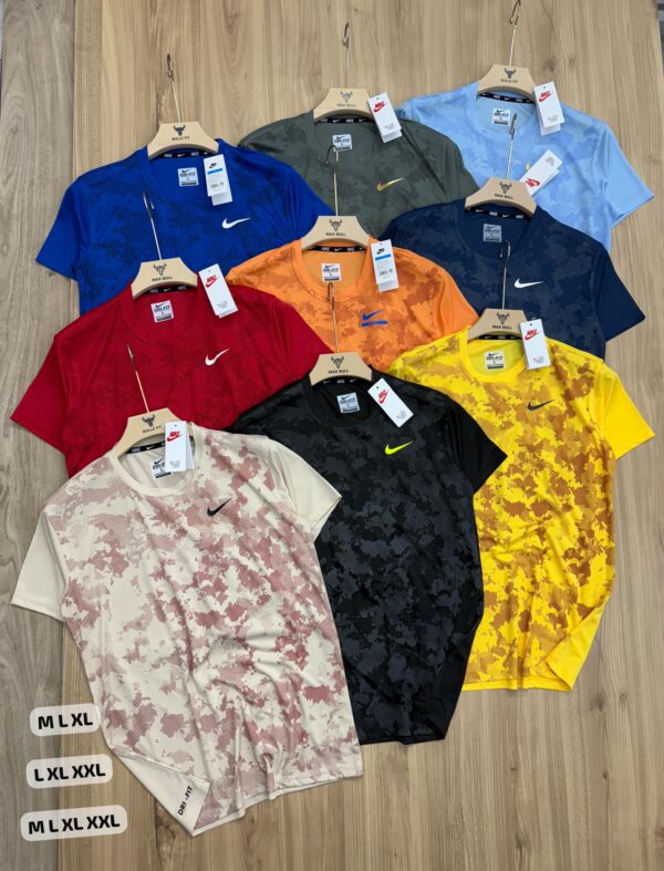 NIKE PRINTED ROUND NECK