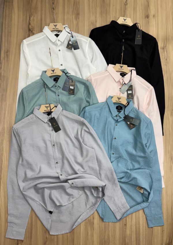 RARE RABBIT SMART COLLARED FULL SLEEVE SHIRT