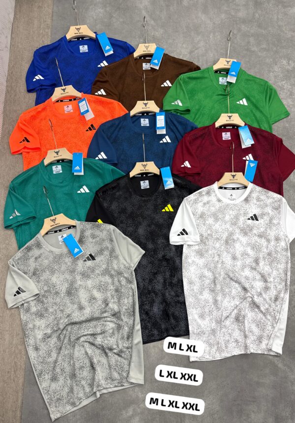 ADIDAS PRINTED ROUND NECK