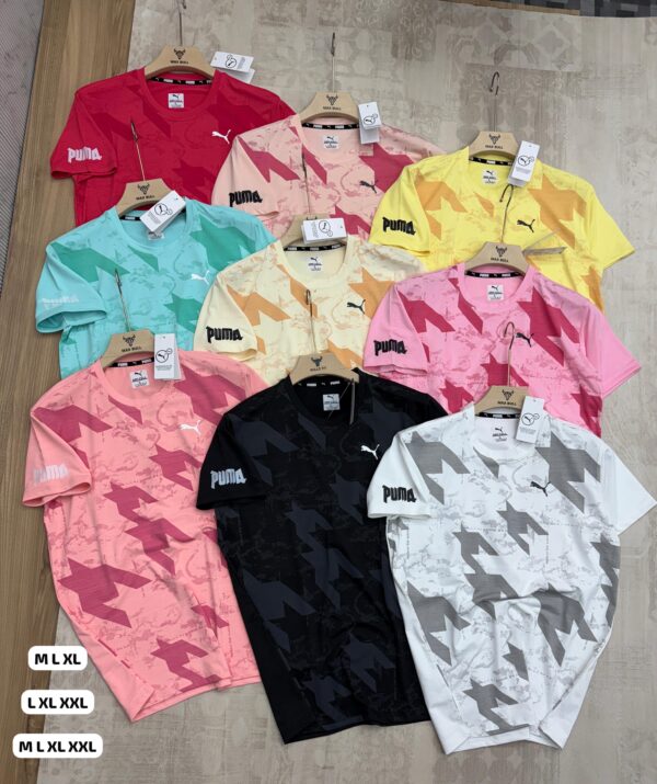 PUMA PRINTED ROUND NECK