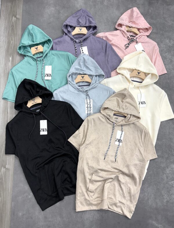 ZARA HOODIE HALF HAND
