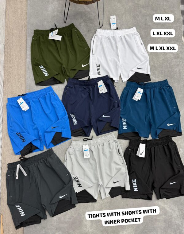 TIGHTS WITH SHORTS WITH INNER POCKET