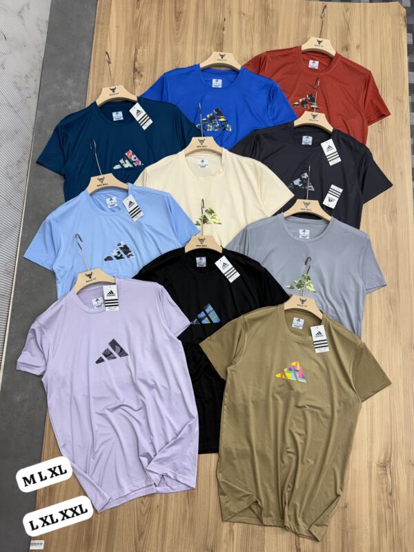 ADIDAS PRINTED ROUND NECK