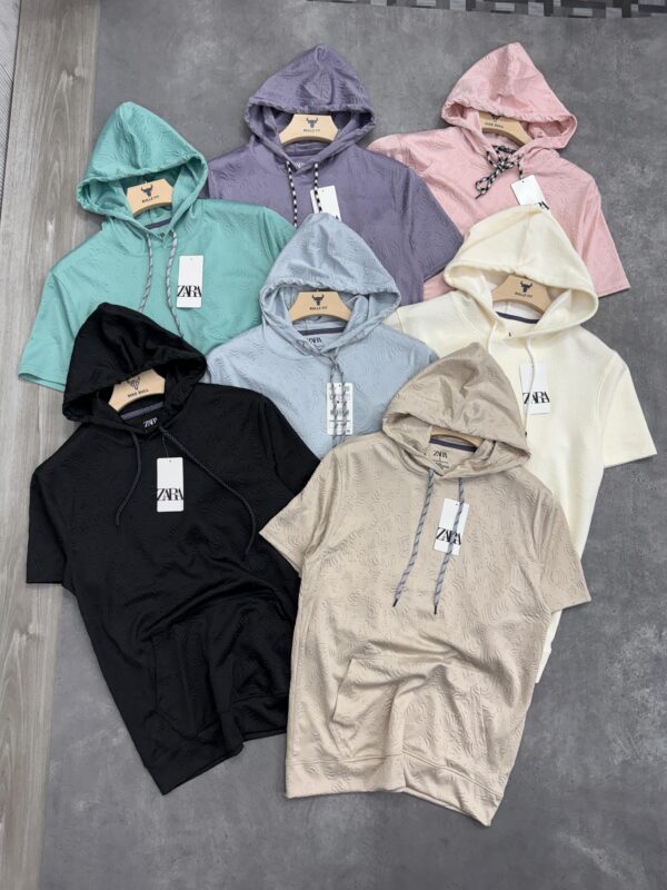 ZARA HOODIE HALF HAND