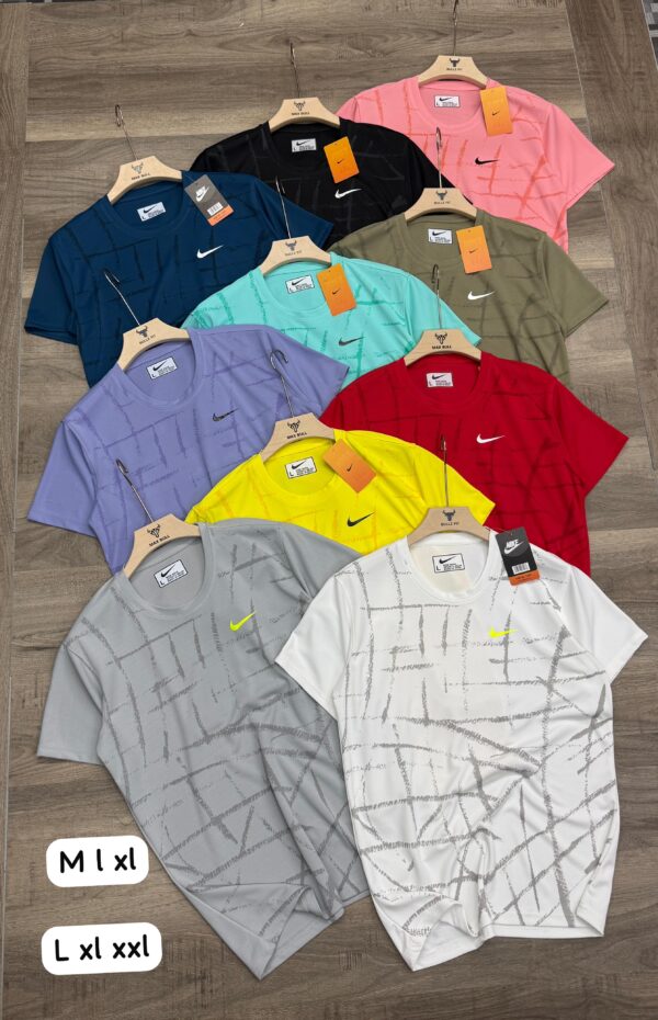 NIKE PRINTED ROUND NECK