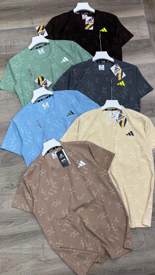 ADIDAS JAQUARD ROUND NECK