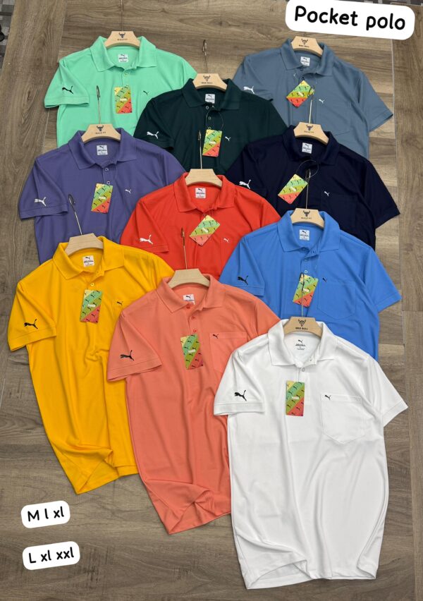 PUMA POCKET POLO T-SHIRT