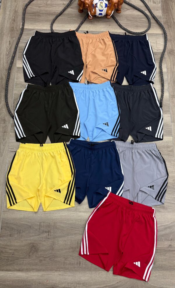 ADIDAS THREE STRIPES NET FOLDING SHORTS