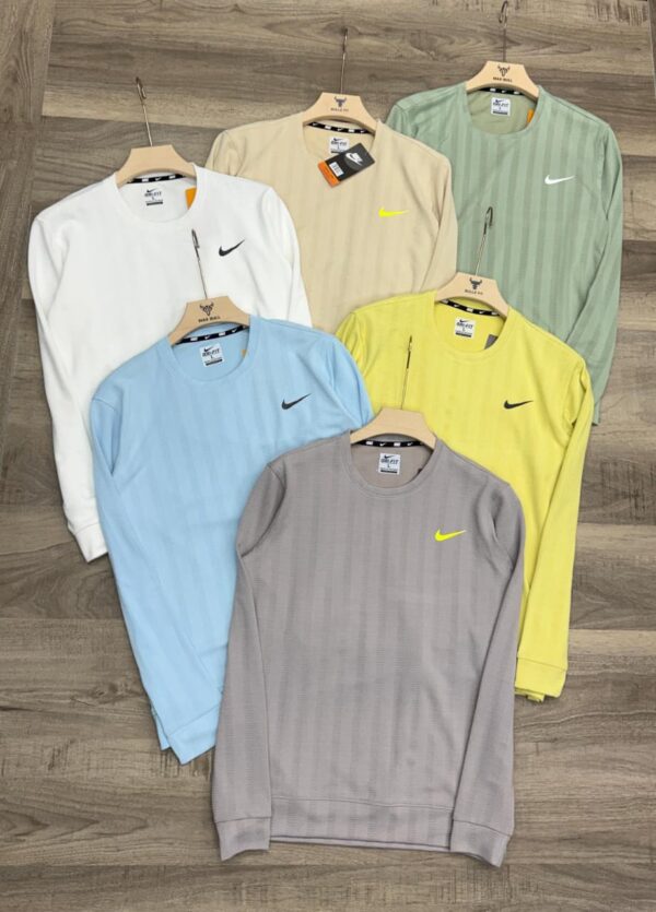 NIKE IMPORTED KOREON JAQUARD FULL HAND ROUND NECK