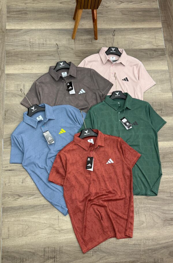 ADIDAS JAQUARD POLO