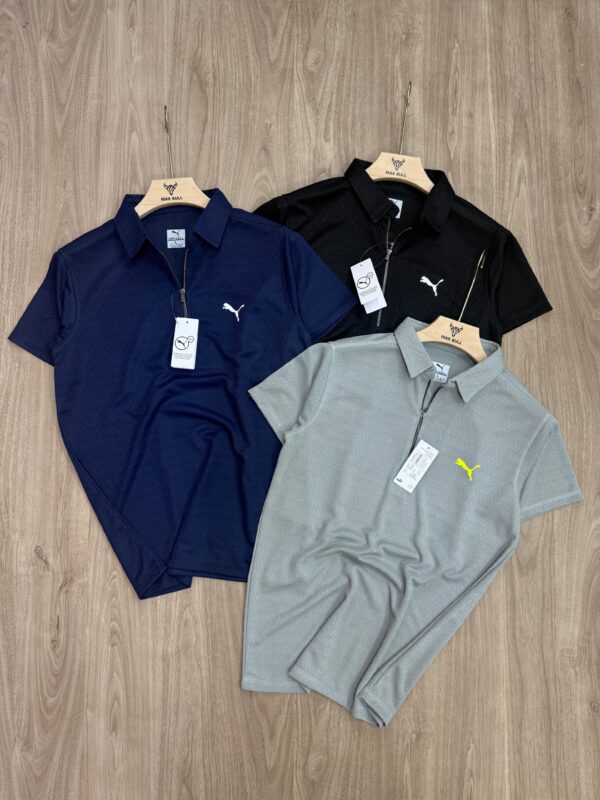 PUMA ADIDAS ZIPPER POLO