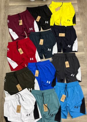 UNDERARMOUR DOUBLE SIDE ZIPPER SHORTS