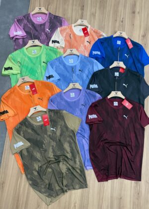 PUMA PRINTED ROUND NECK