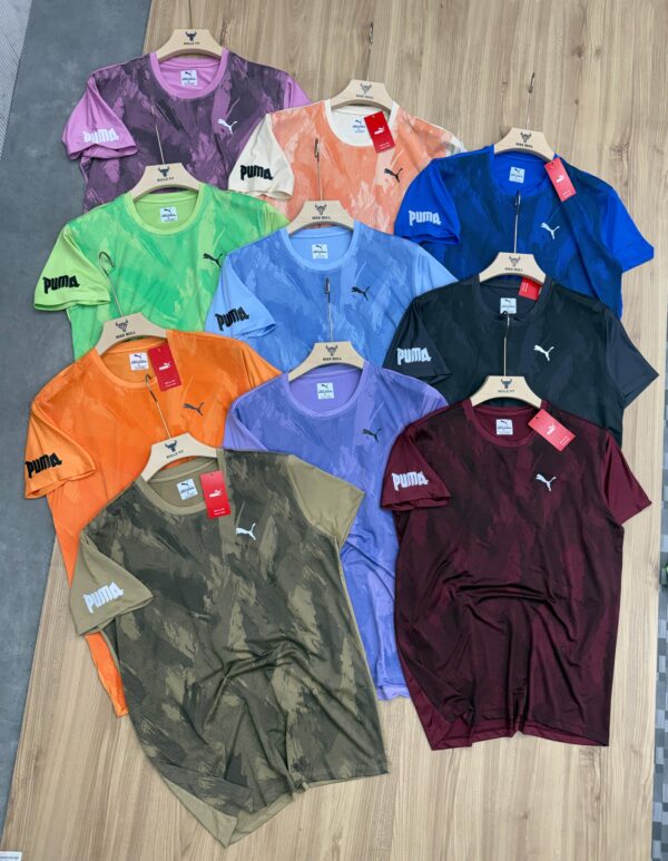 PUMA PRINTED ROUND NECK