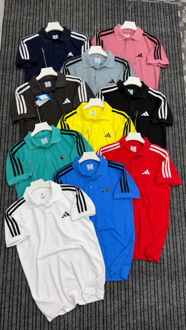 ADIDAS THREE STRIPES PREMEIUM POLO