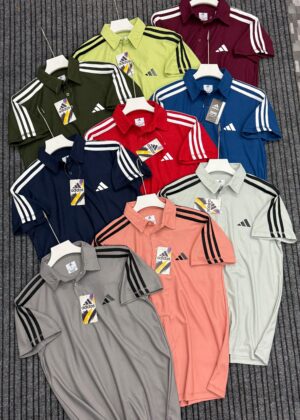 ADIDAS THREE STRIPES NETFOLDING POLO