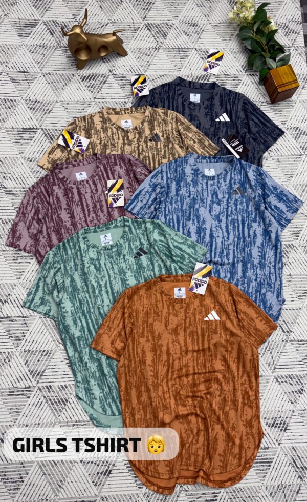 ADIDAS GIRLS ROUND NECK TSHIRT