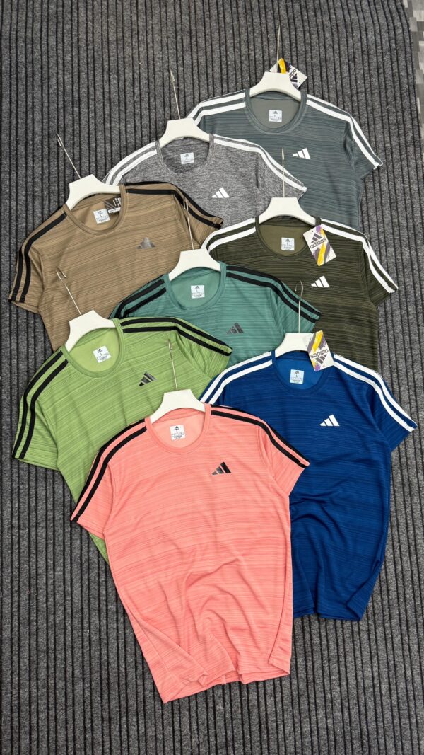 ADIDAS THREE STRIPES NETFOLDING ROUND NECK