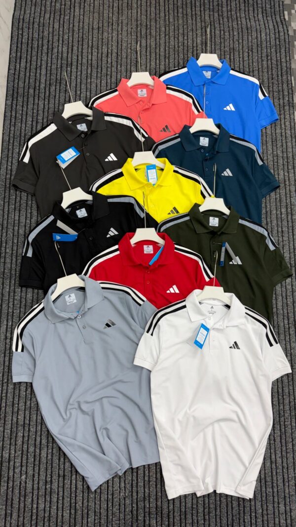 ADIDAS CUT AND SEW NETFOLDING POLO