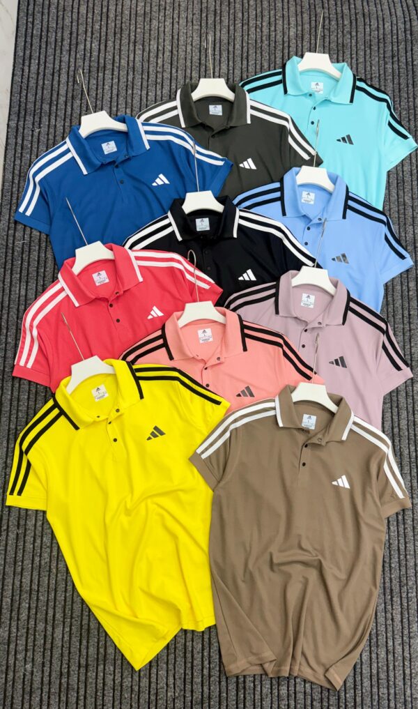 ADIDAS THREE STRIPES NETFOLDING POLO