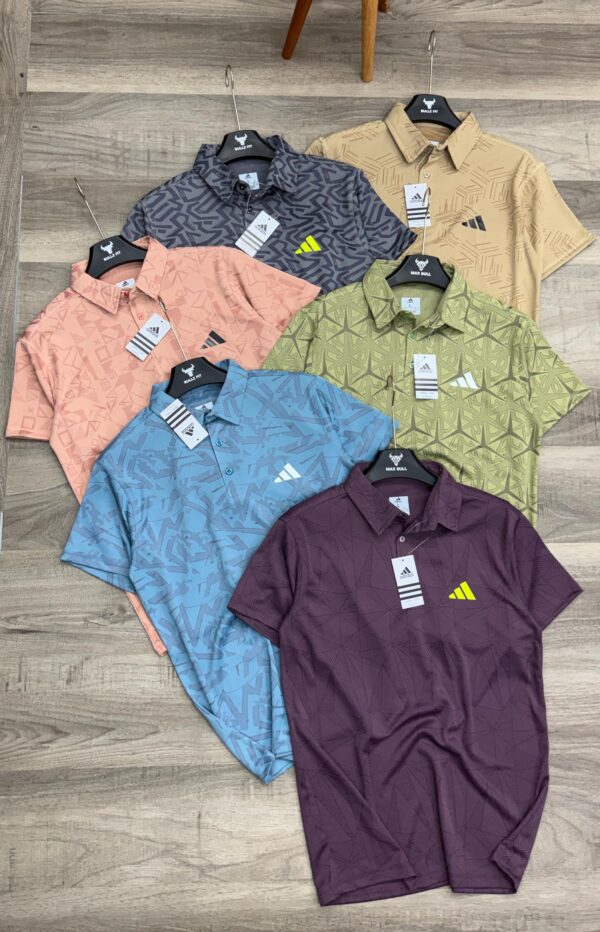 ADIDAS JAQUARD POLO