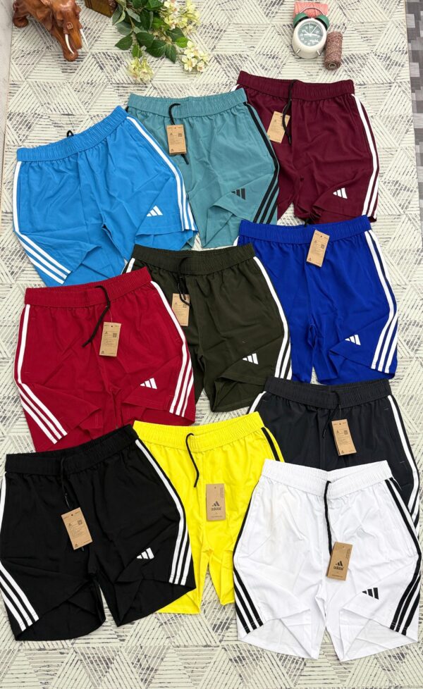 ADIDAS THREE STRIPES NET FOLDING SHORTS