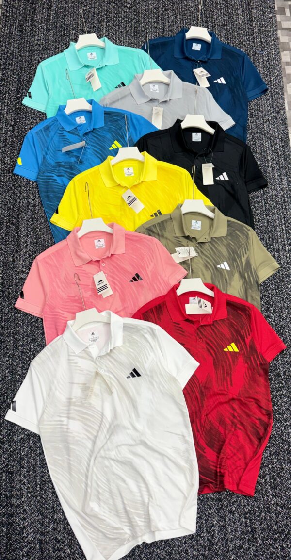 ADIDAS PRINTED PREMEIUM POLO