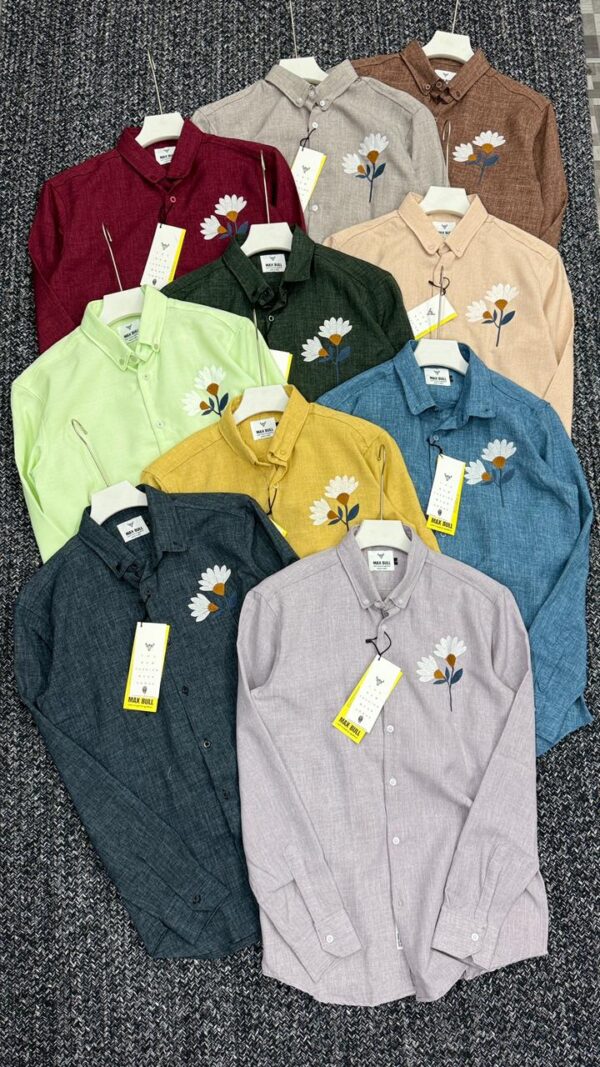 MAX BULL EMBROIERY SHIRT