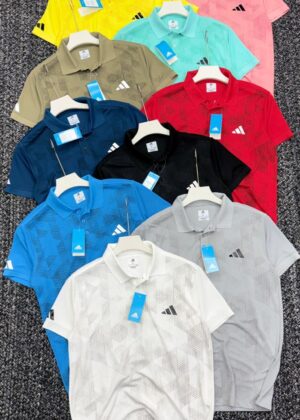 ADIDAS PRINTED PREMEIUM POLO