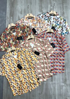 MIXED IMPORTED HALF SLEEVE SHIRT