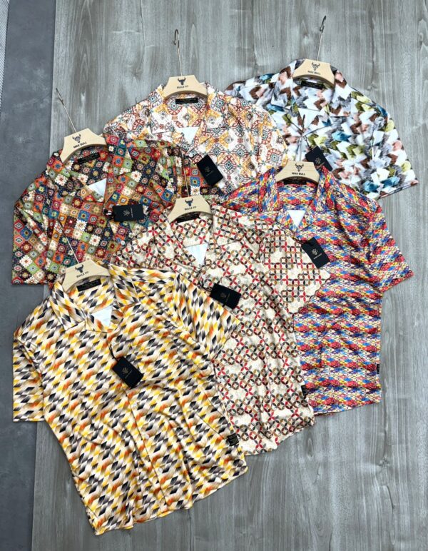 MIXED IMPORTED HALF SLEEVE SHIRT