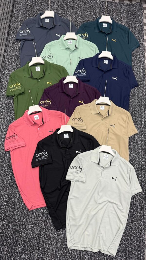 PUMA ONE 8 VIRAT KOZHI JAQUARD TIPPING COLLAR POLO