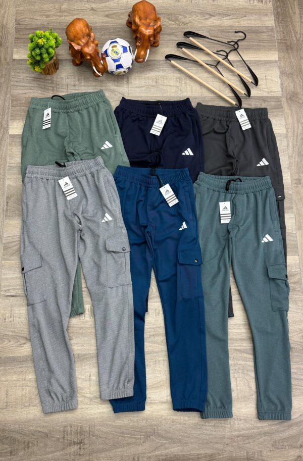ADIDAS DENIM CARGO TRACK PANT