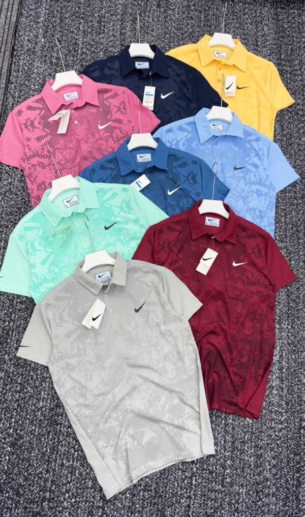 NIKE PRINTED PREMEIUM POLO