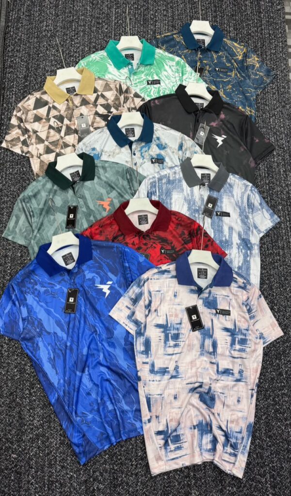 ⚽️ TECHNO SPORT PREMEIUM DOUBLE SIDE PRINTED MASTER COPY POLO