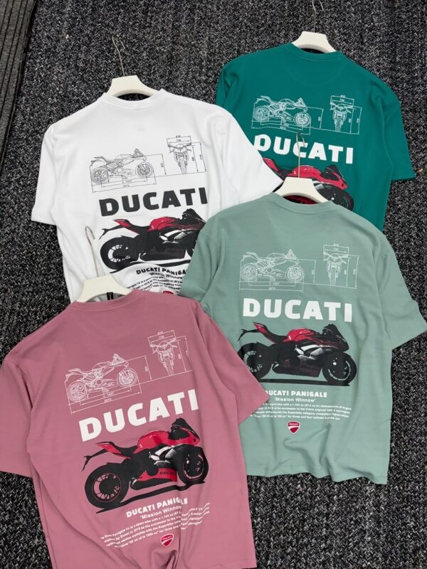 DUCATI OVERSIZED ROUND NECK