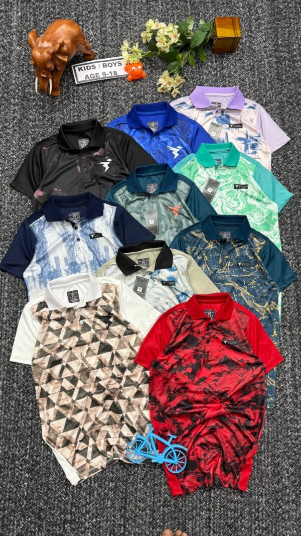 TECHNO PREMEIUM SPORTS KIDS POLO