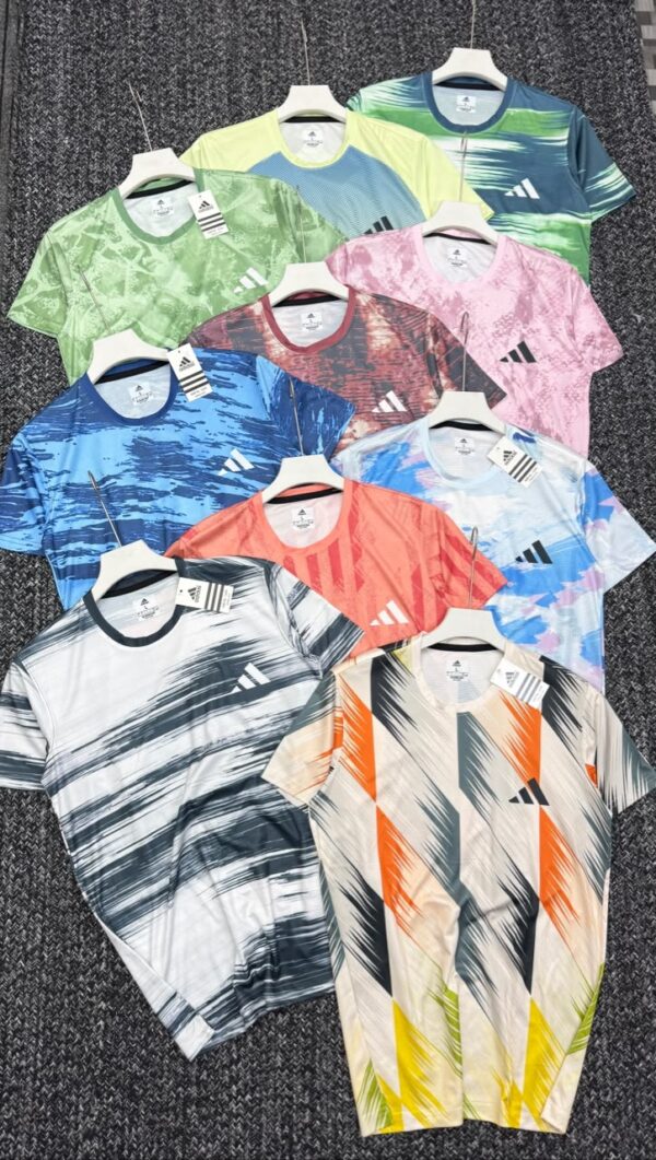 ADIDAS PRINTED PREMEIUN IMPORTED KOREON EDITION ROUND NECK TSHIRT WITH OG FABRIC