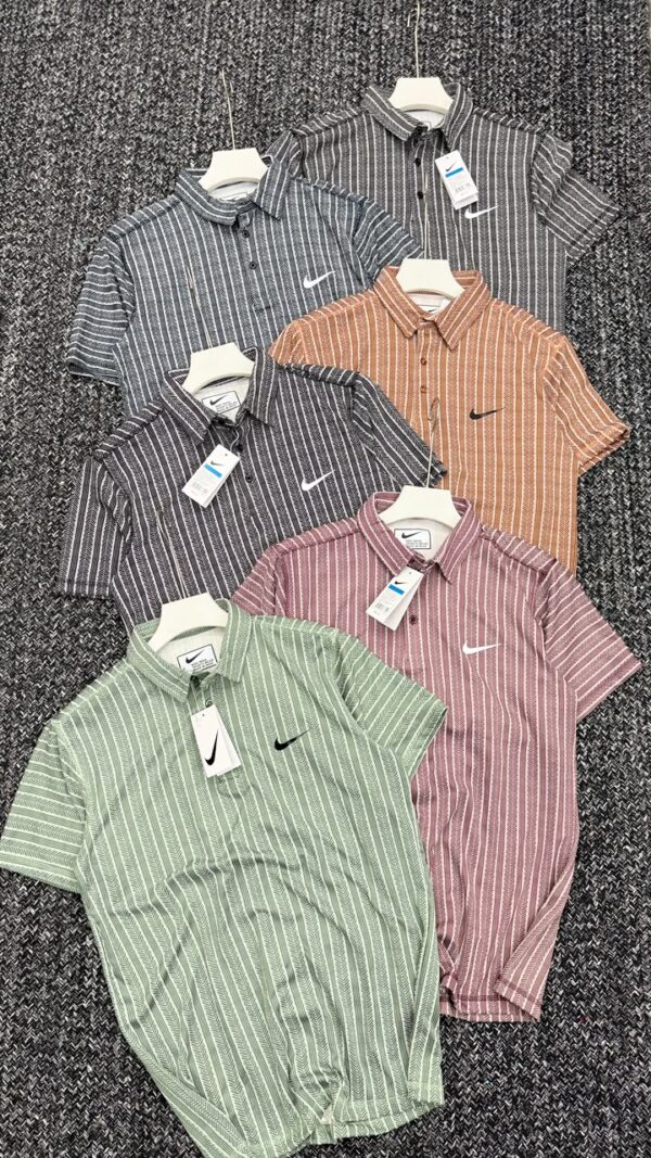 NIKE PREMEIUM IMPORTED POLYSTER TERRY EMBOSSED KOREN TERRY JAQUARD COLLAR POLO