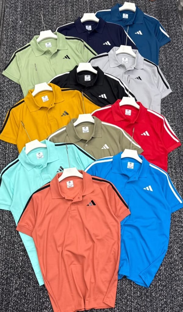 ASICS THREE STRIPES COLLAR MARS PIQUE POLO