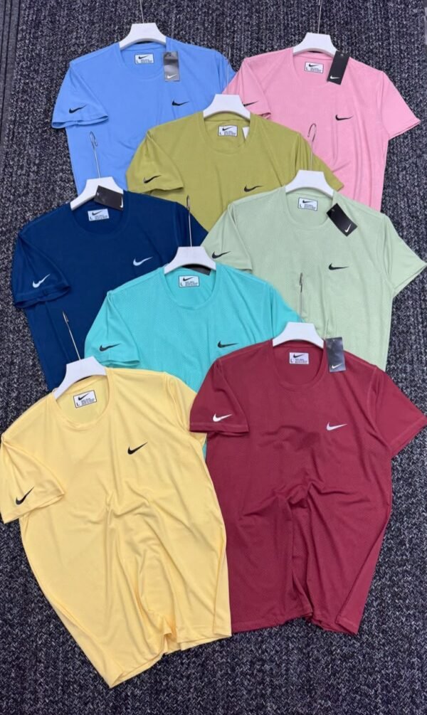 NIKE PREMEIUM IMPORTED TENSIL ULTRA SMOOTH PRINTED FABRIC ROUND NECK