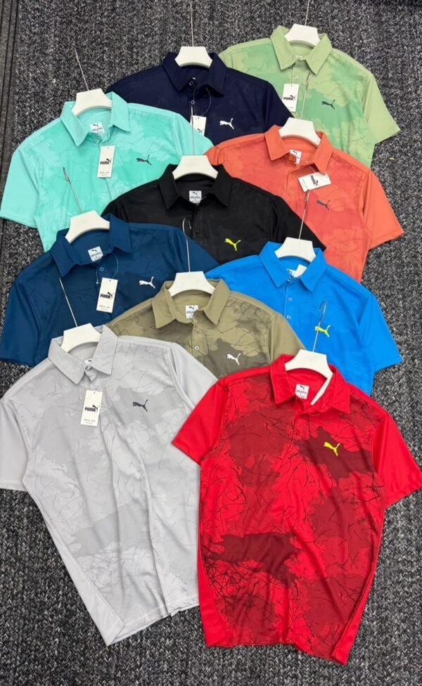 PUMA PREMEIUM MARS PIQUE PRINTED POLO