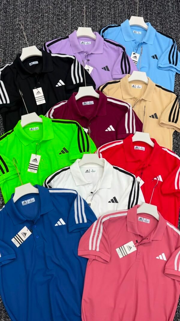 ADIDAS THREE STRIPES MARS PIQUE POLO