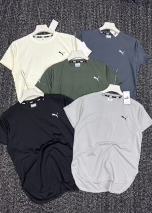 PUMA PREMEIUM KOREON LYCRA WITH ULTRA SMOOTH PRINTED FABRIC ROUND NECK